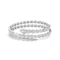Double Row Viper Bracelet, Paved