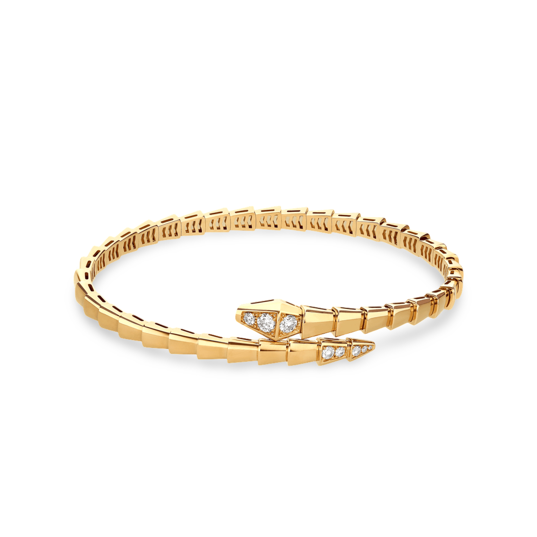 Viper Bracelet, Reverse-set Diamonds