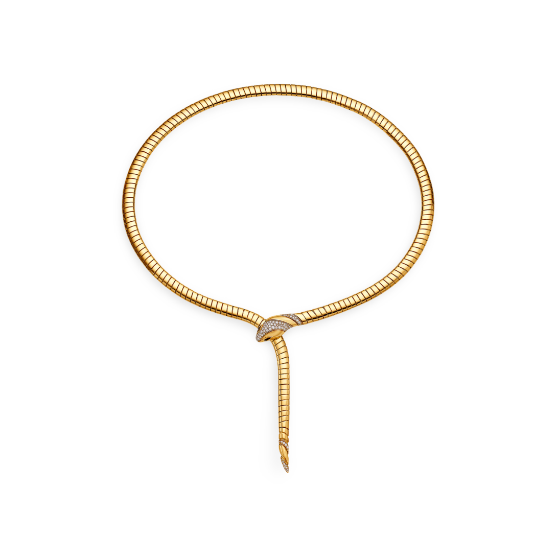 Large Viper Long Tail Necklace