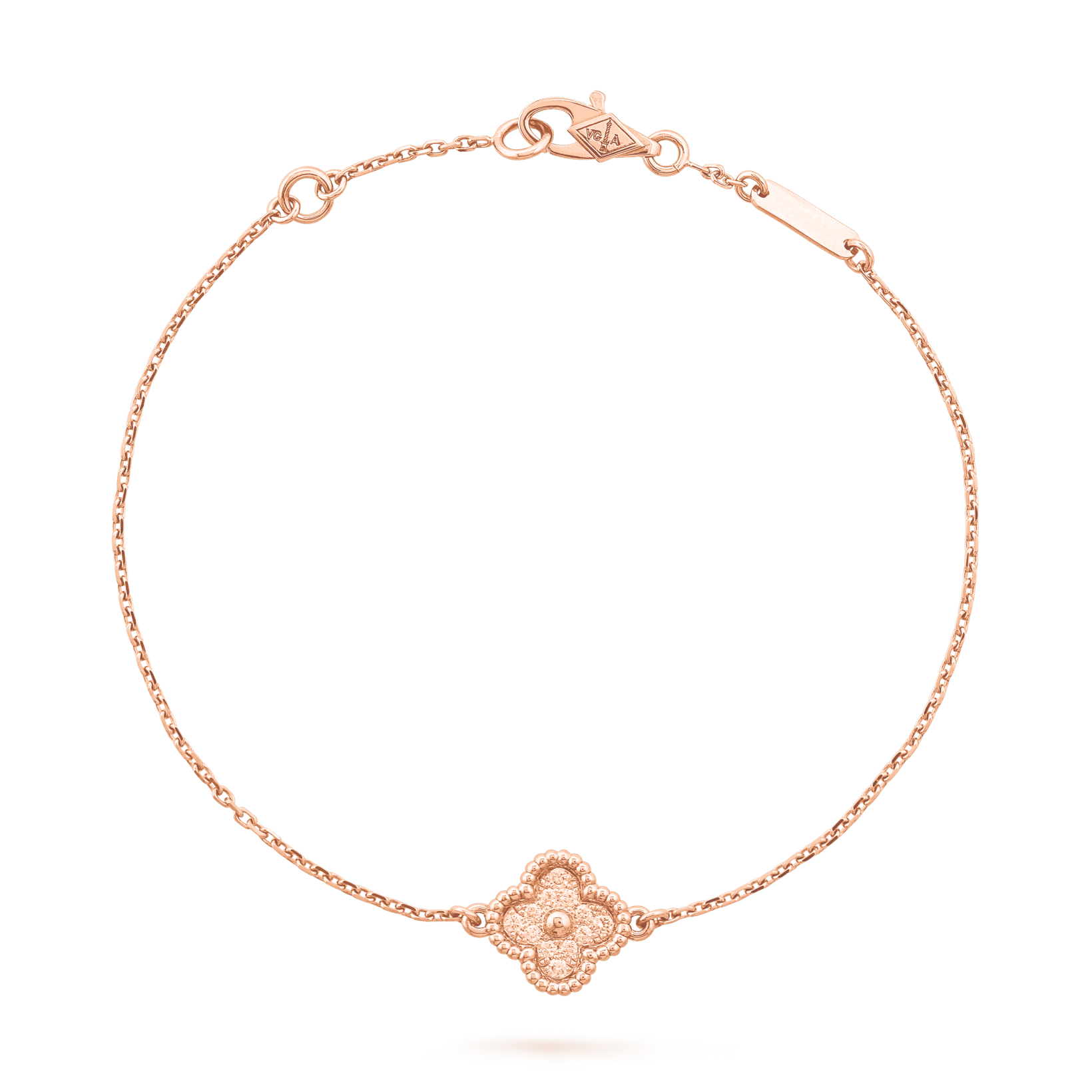 Sweet Clover Bracelet, Single Motif