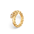 Viper Ring, Reverse-set Diamonds