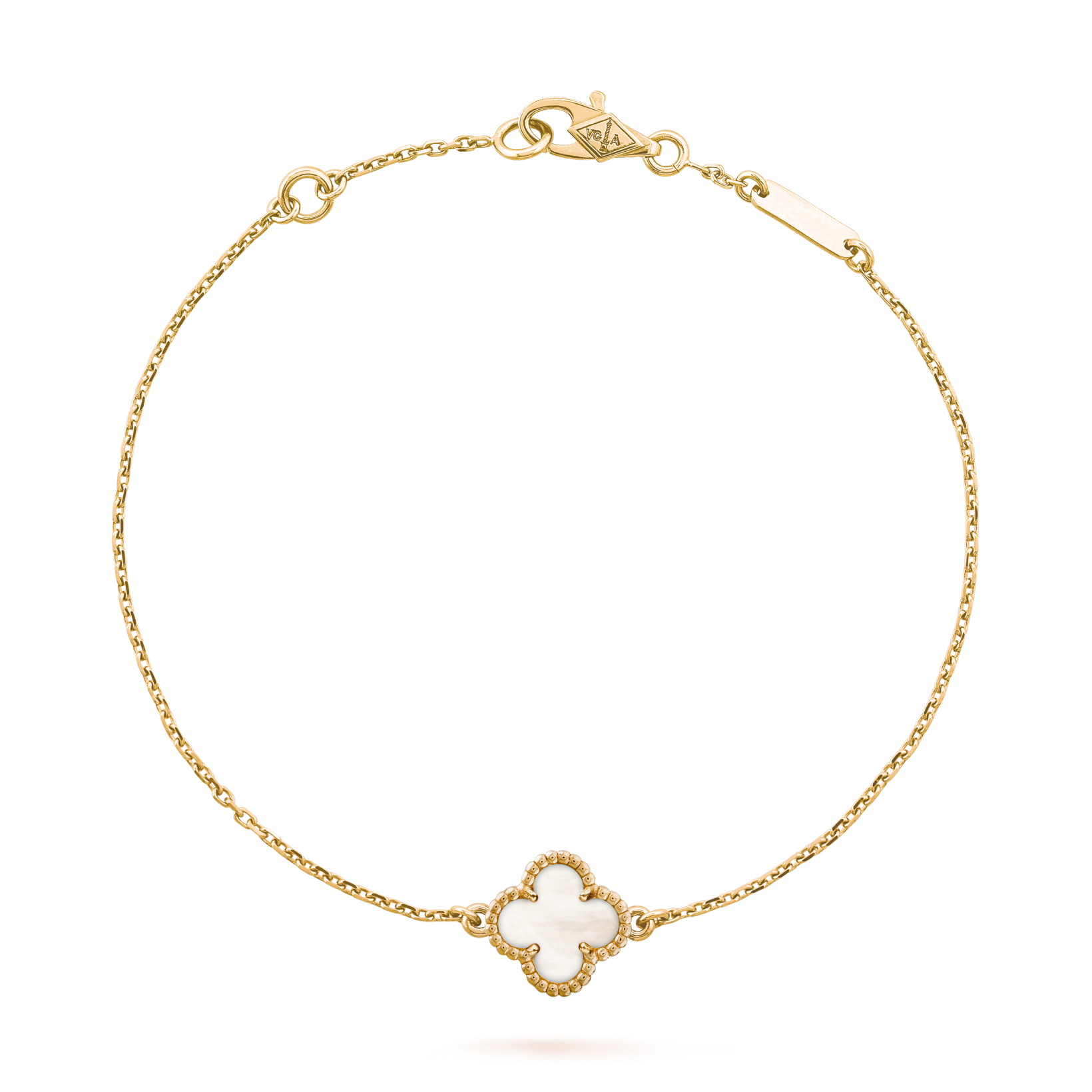 Sweet Clover Bracelet, Single Motif