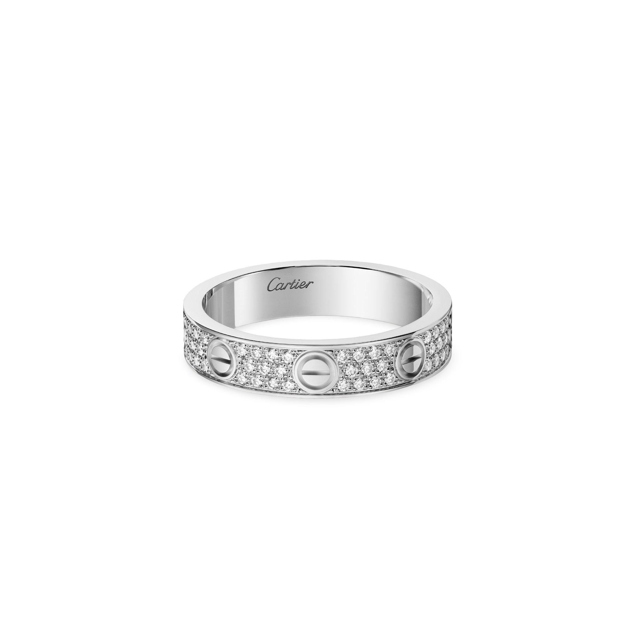 Love Ring, Pavé, Small Model