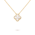 Vintage Clover Pendant, Single Motif