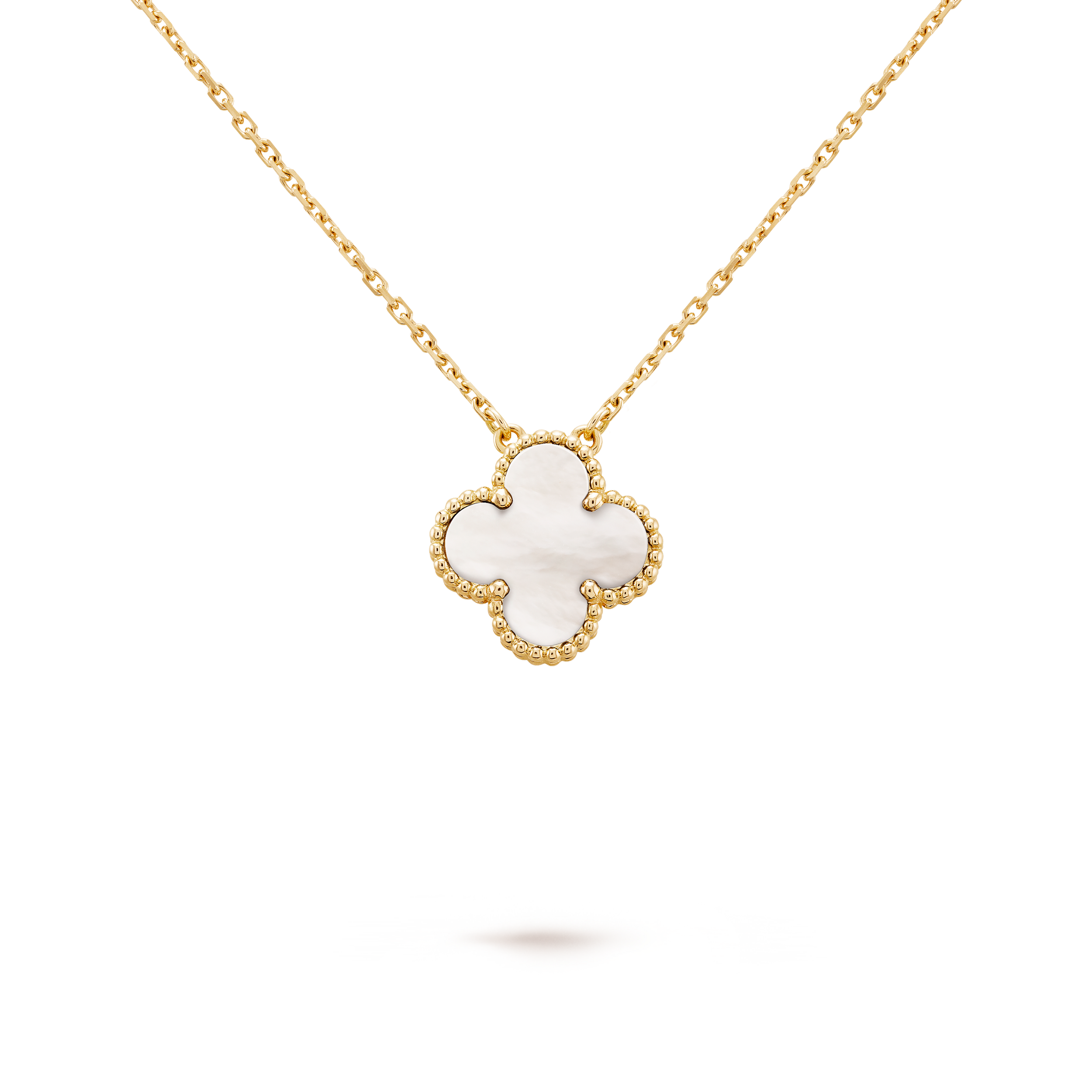 Vintage Clover Pendant, Single Motif