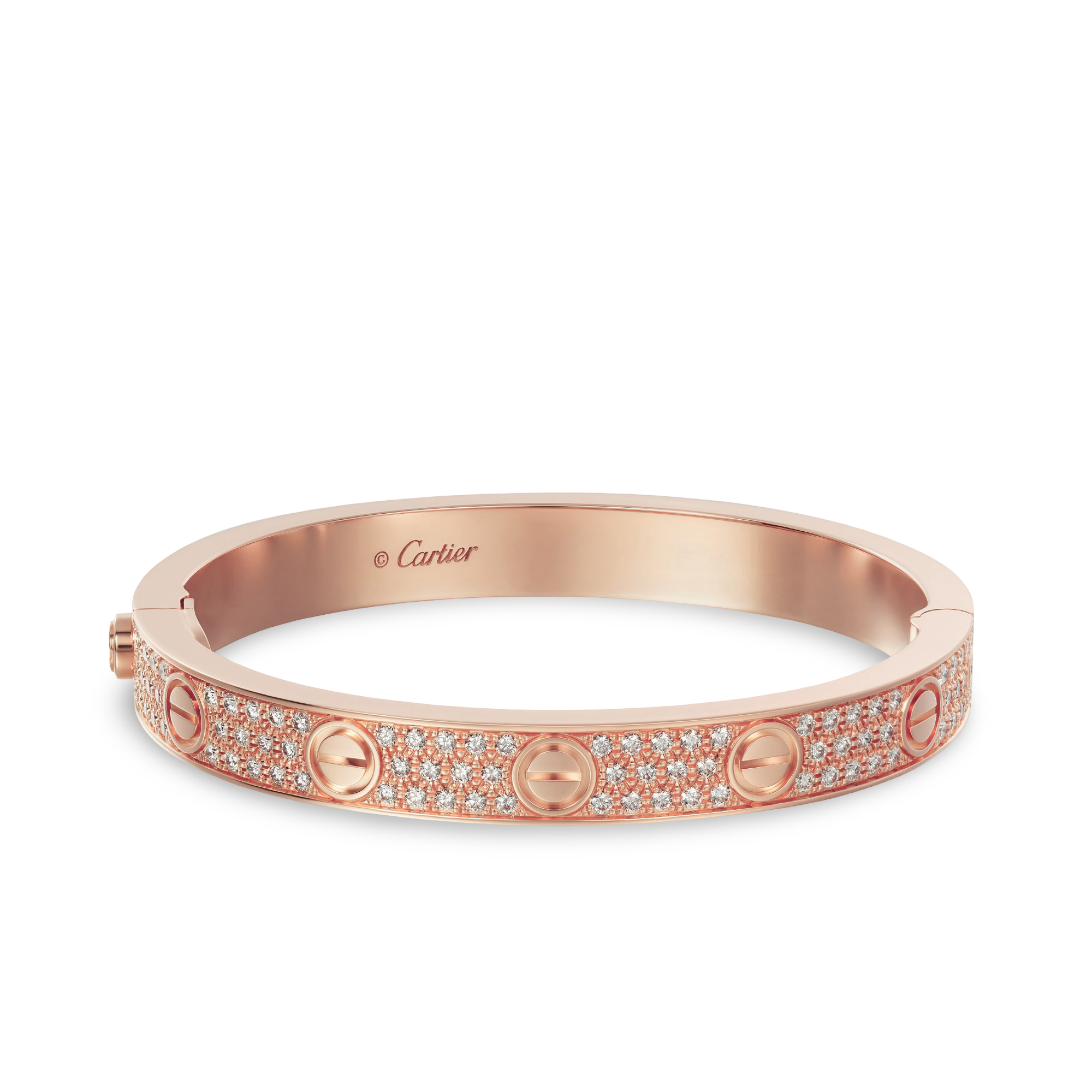 Love Bangle, Pavé, Classic Model