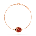 Closed-wings Ladybug Bracelet