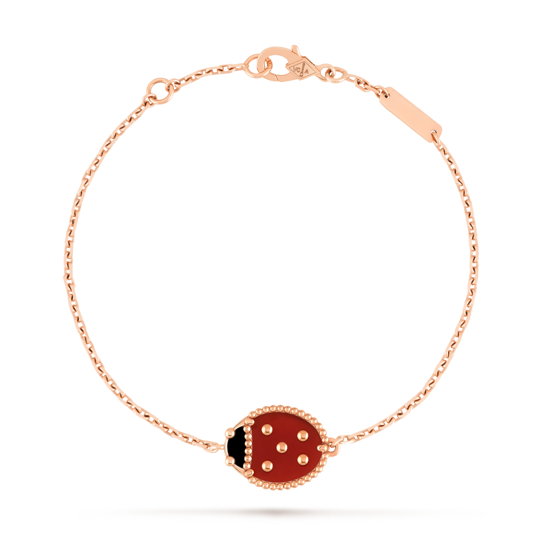 Closed-wings Ladybug Bracelet