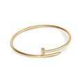 Nail Bangle with Diamonds, Small Model