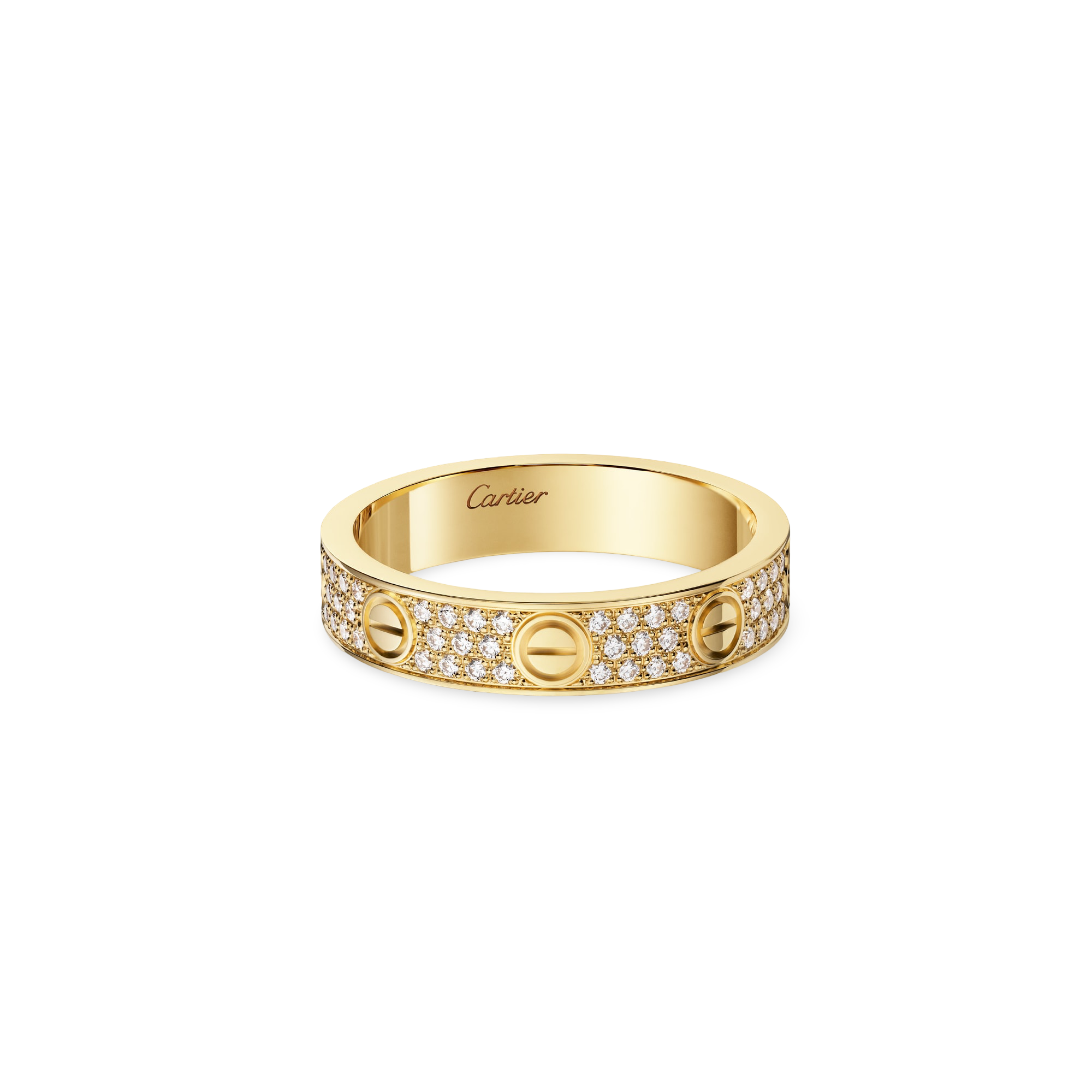 Love Ring, Pavé, Small Model