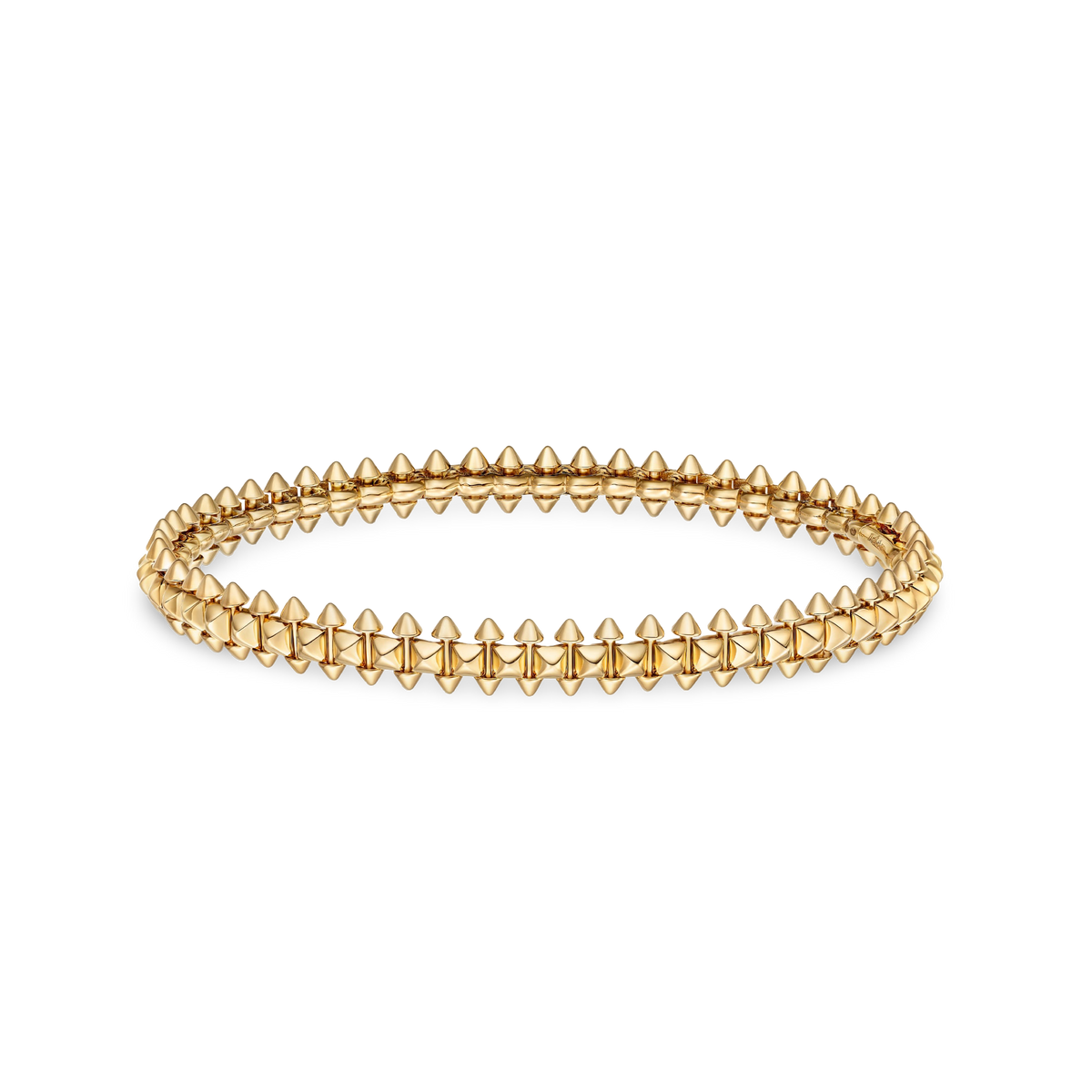 Sculpted Edge Bangle, Small Model
