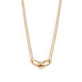 Large Double Link Pendant