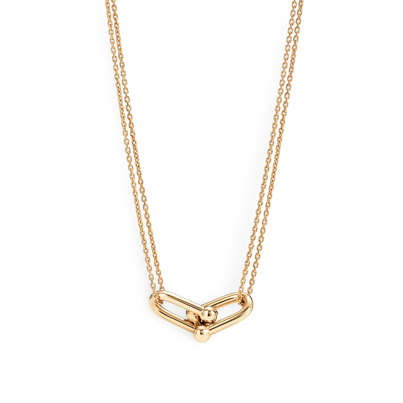Large Double Link Pendant