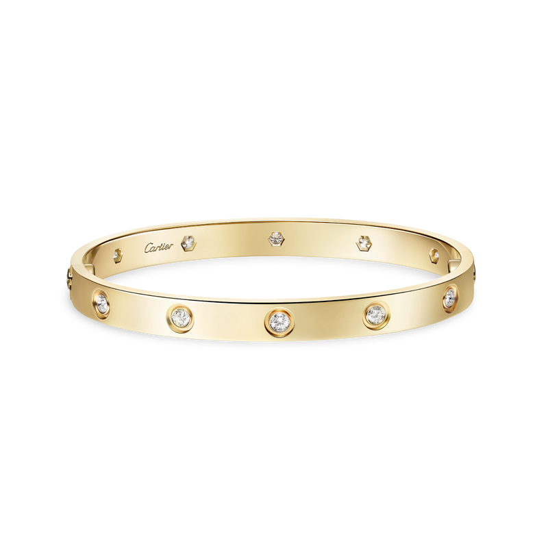 Love Bangle, 10 Diamonds, Classic Model