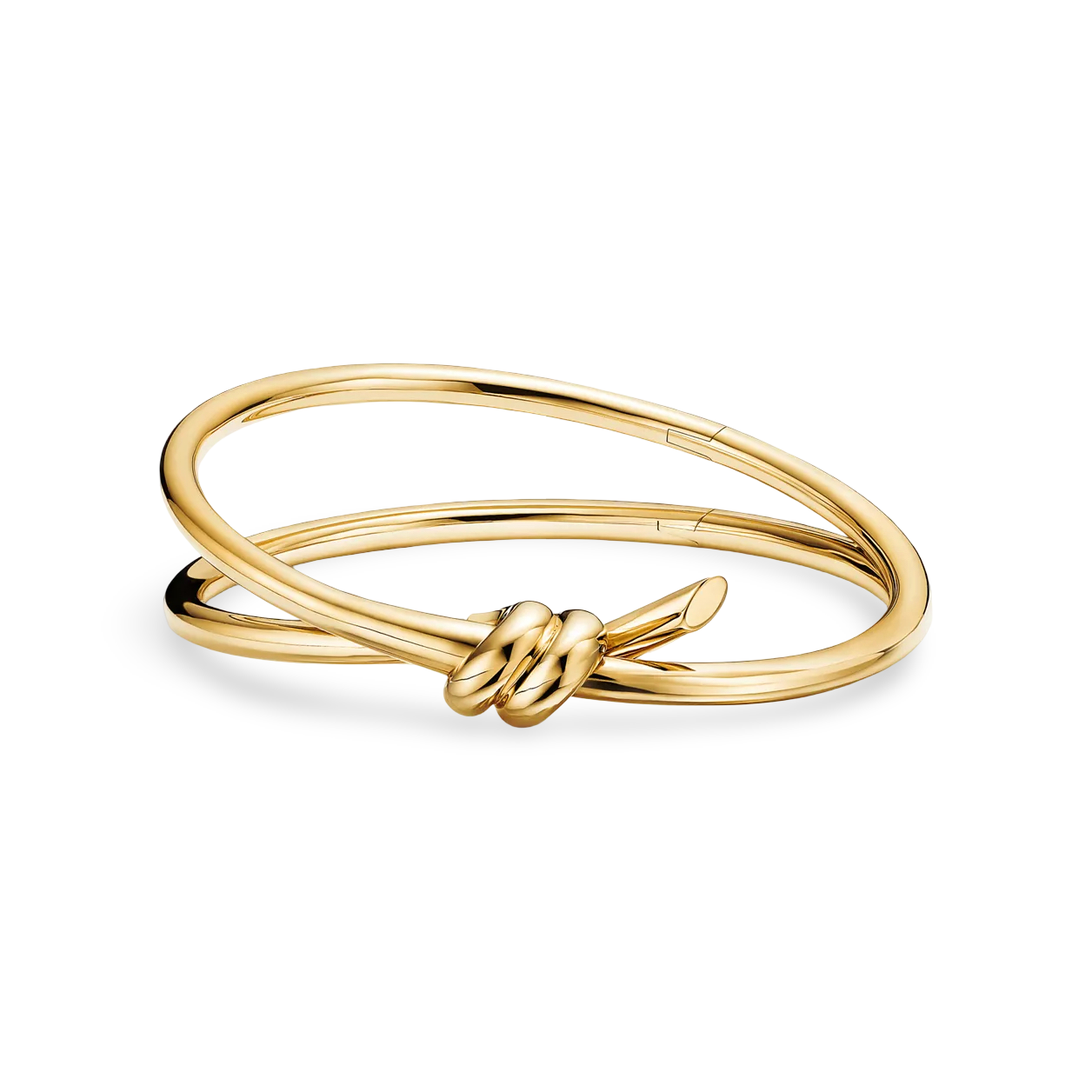 Knot Double Row Bangle