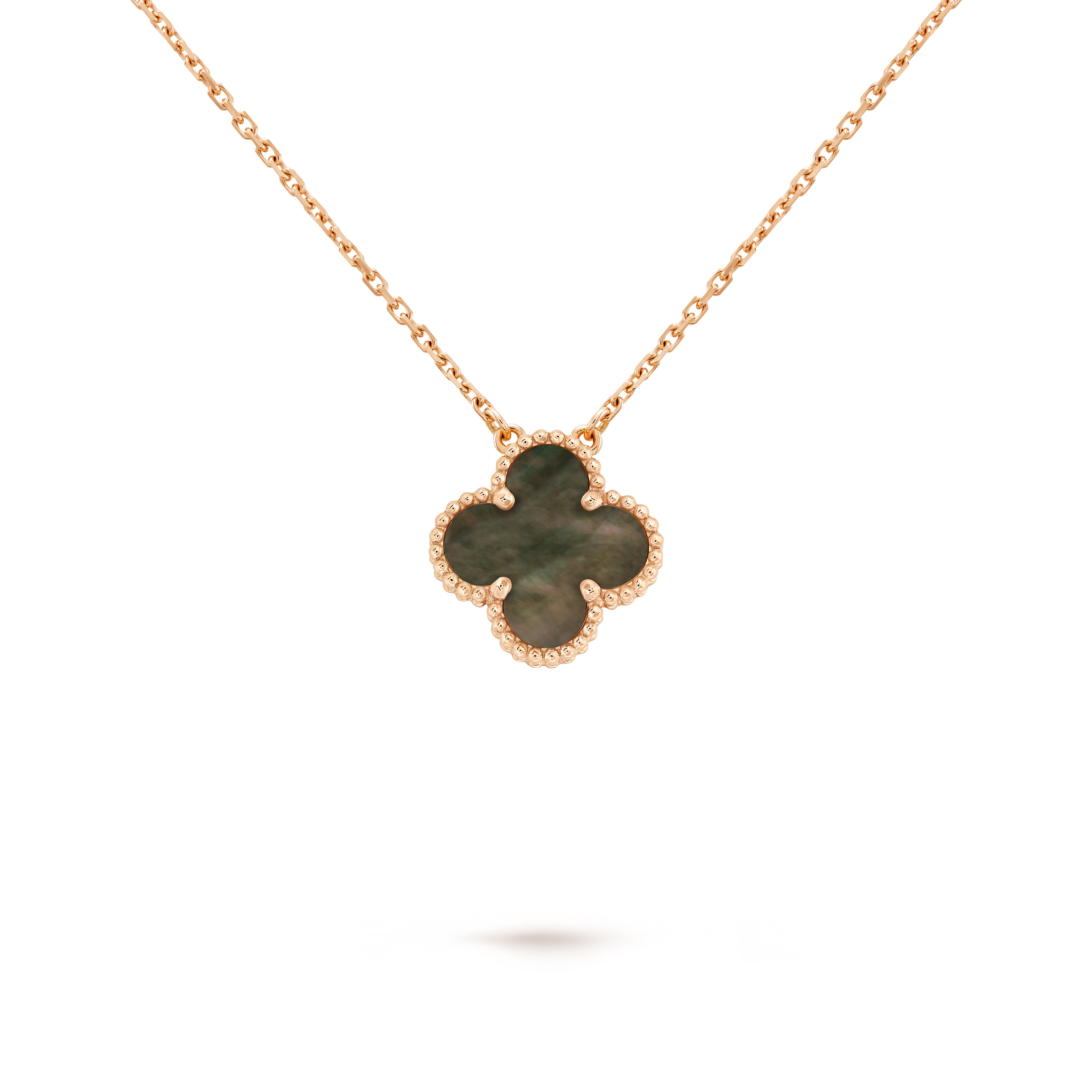 Vintage Clover Pendant, Single Motif
