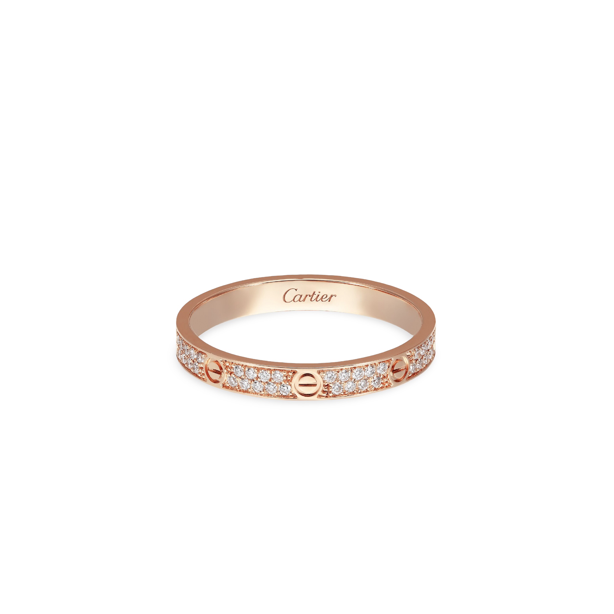 Love Ring, Pavé, Mini Model