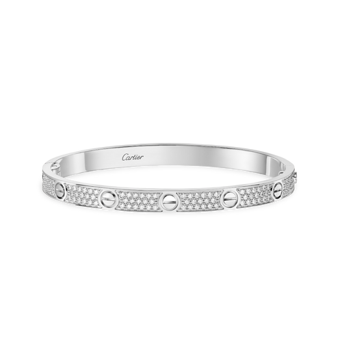 Amour Bangle, Paved, Medium Model