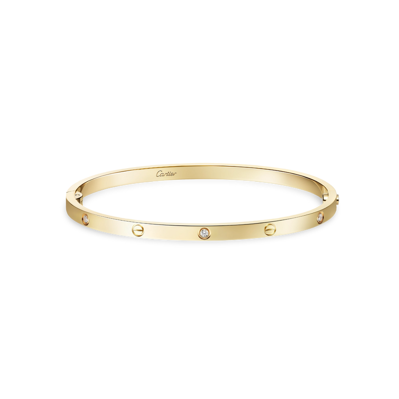 Love Bangle, 6 Diamonds, Small Model