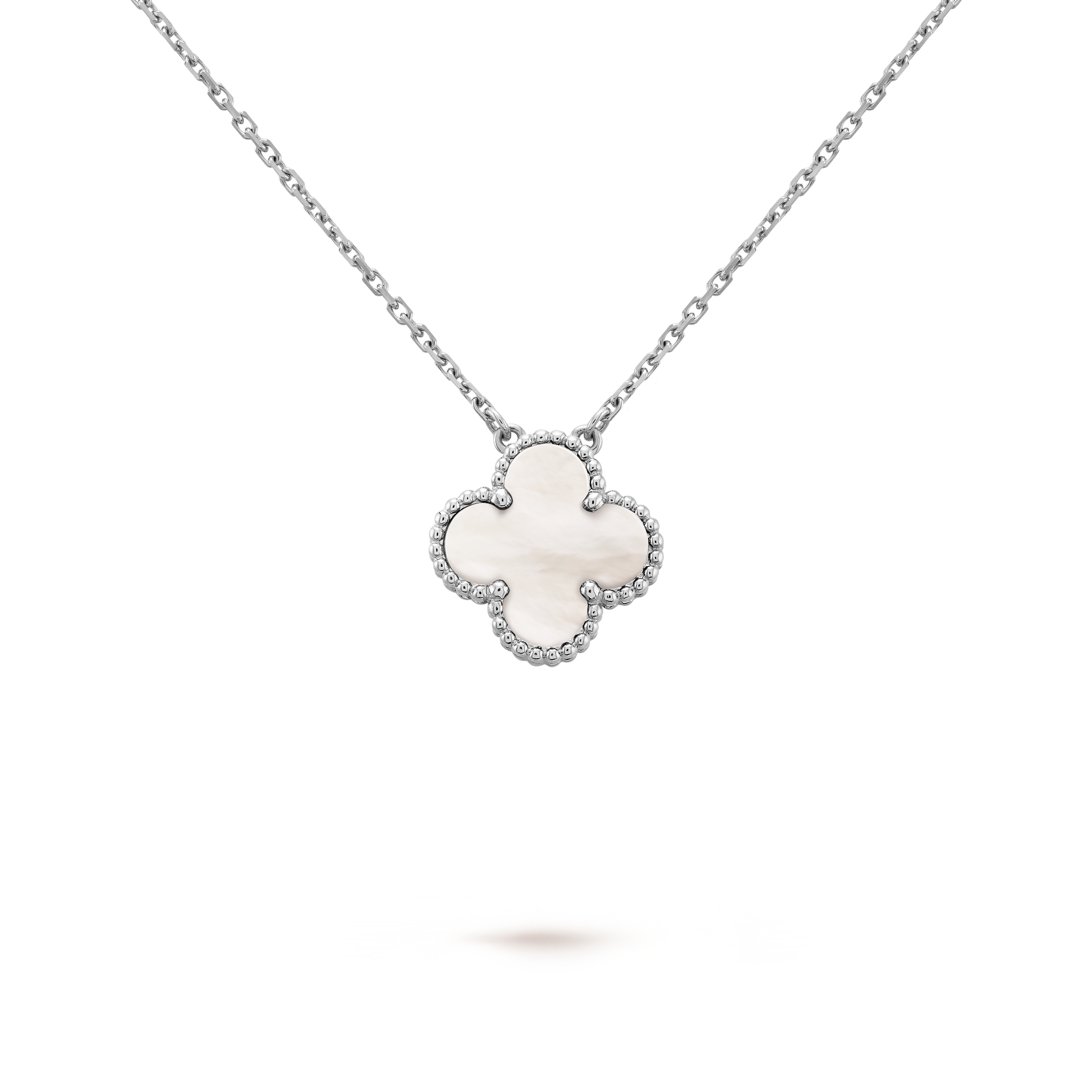 Vintage Clover Pendant, Single Motif