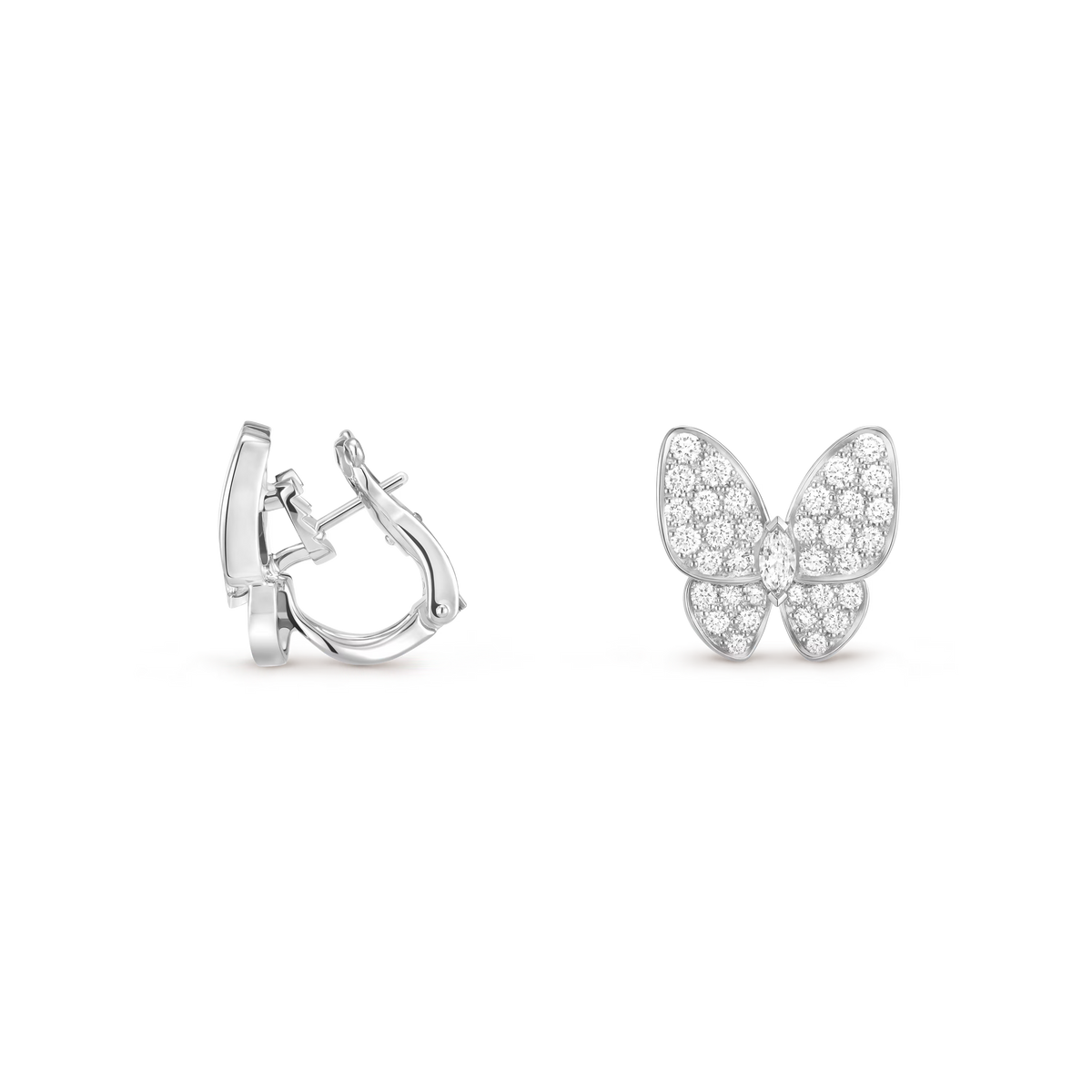 Two Butterfly Earrings