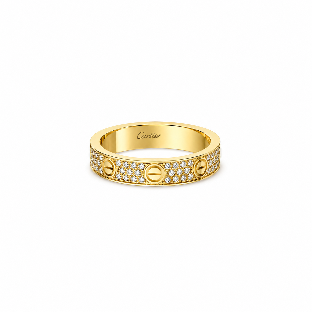 Love Ring, Pavé, Small Model