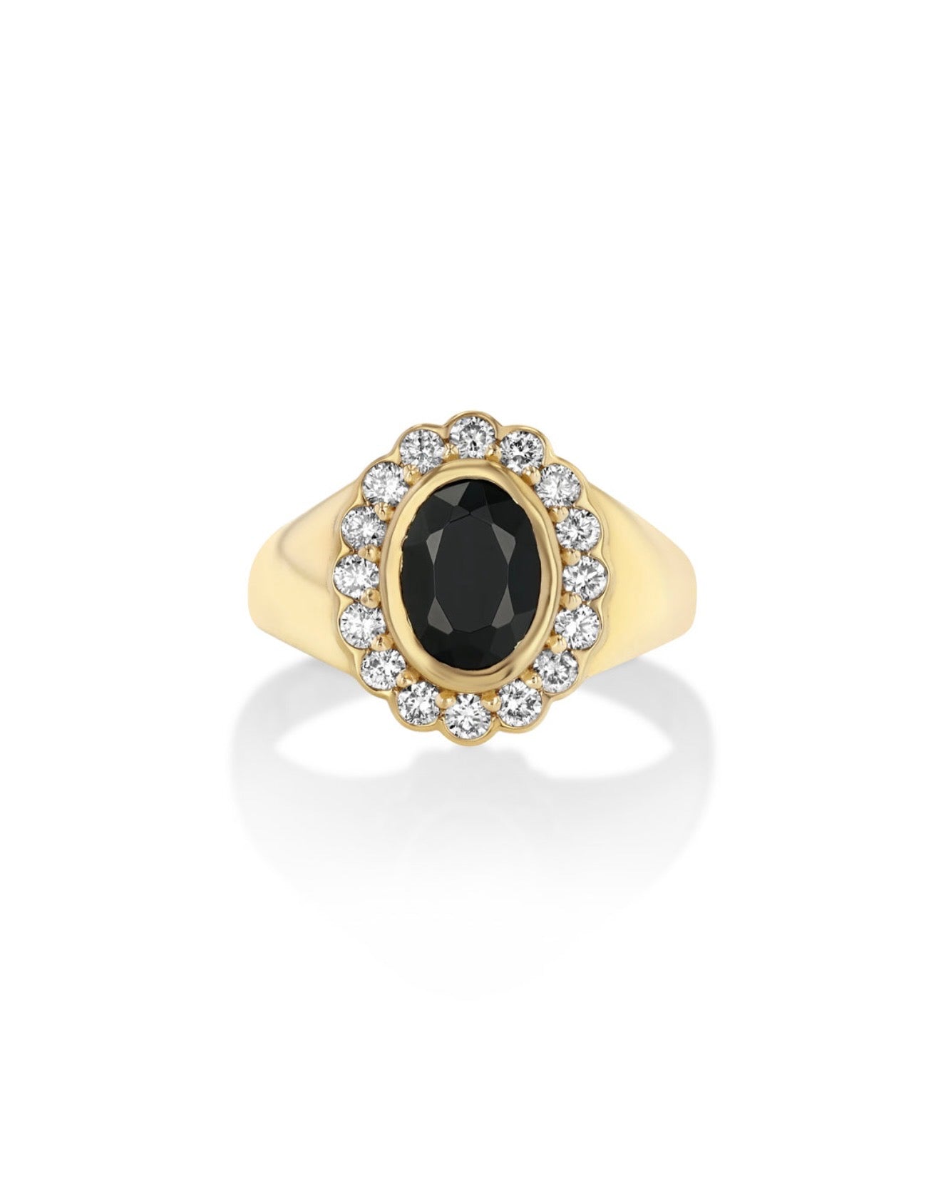 Birthstone Heirloom Ring in Ceylon Sapphire