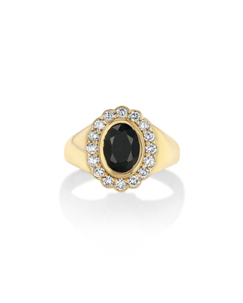 Birthstone Heirloom Ring in Brown Zircon