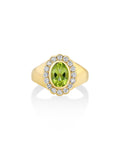 Birthstone Heirloom Ring in Peridot