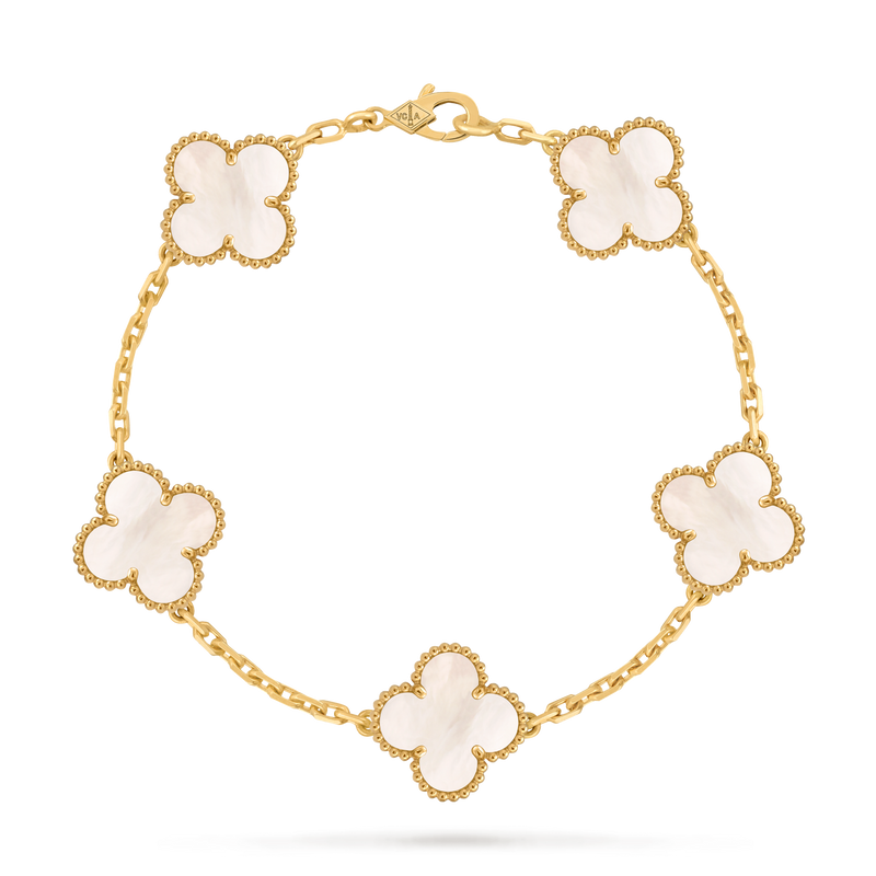 Vintage Clover Bracelet, 5 Motifs