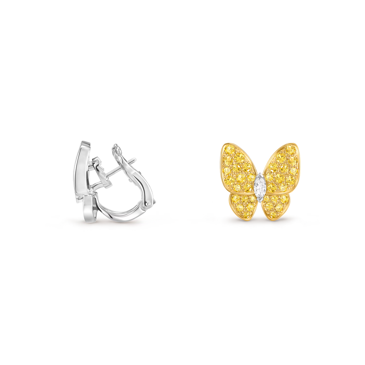 Two Butterfly Earrings