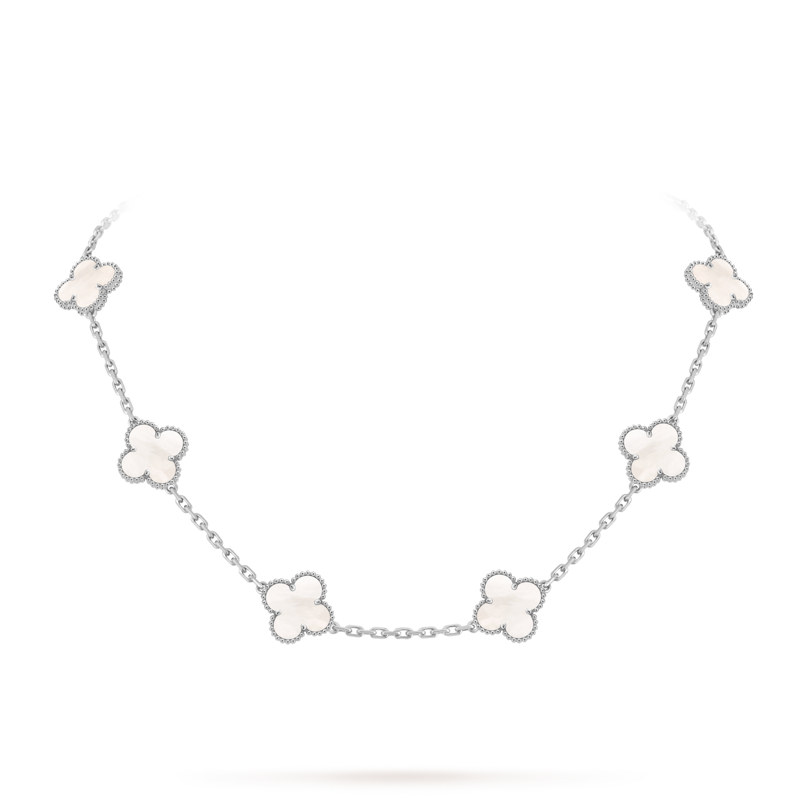 Vintage Clover Necklace, 10 Motifs