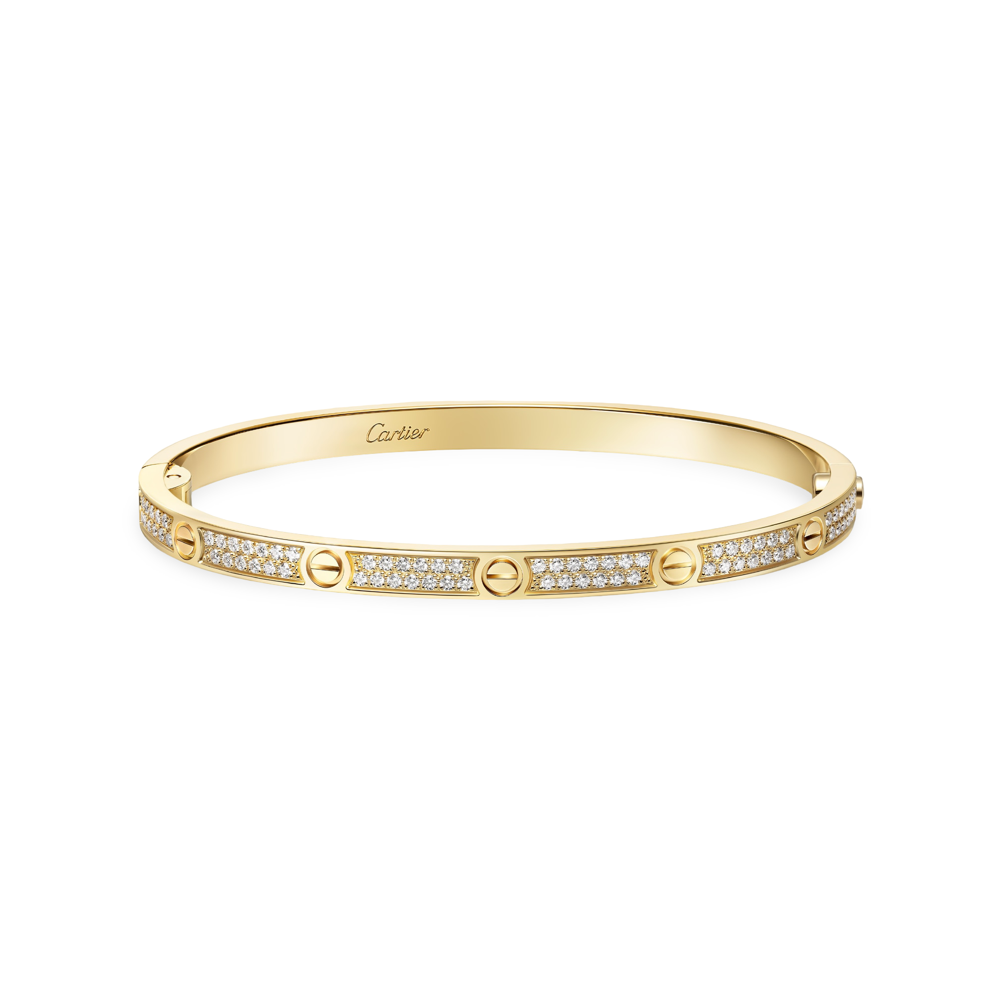 Love Bangle, Pavé, Small Model
