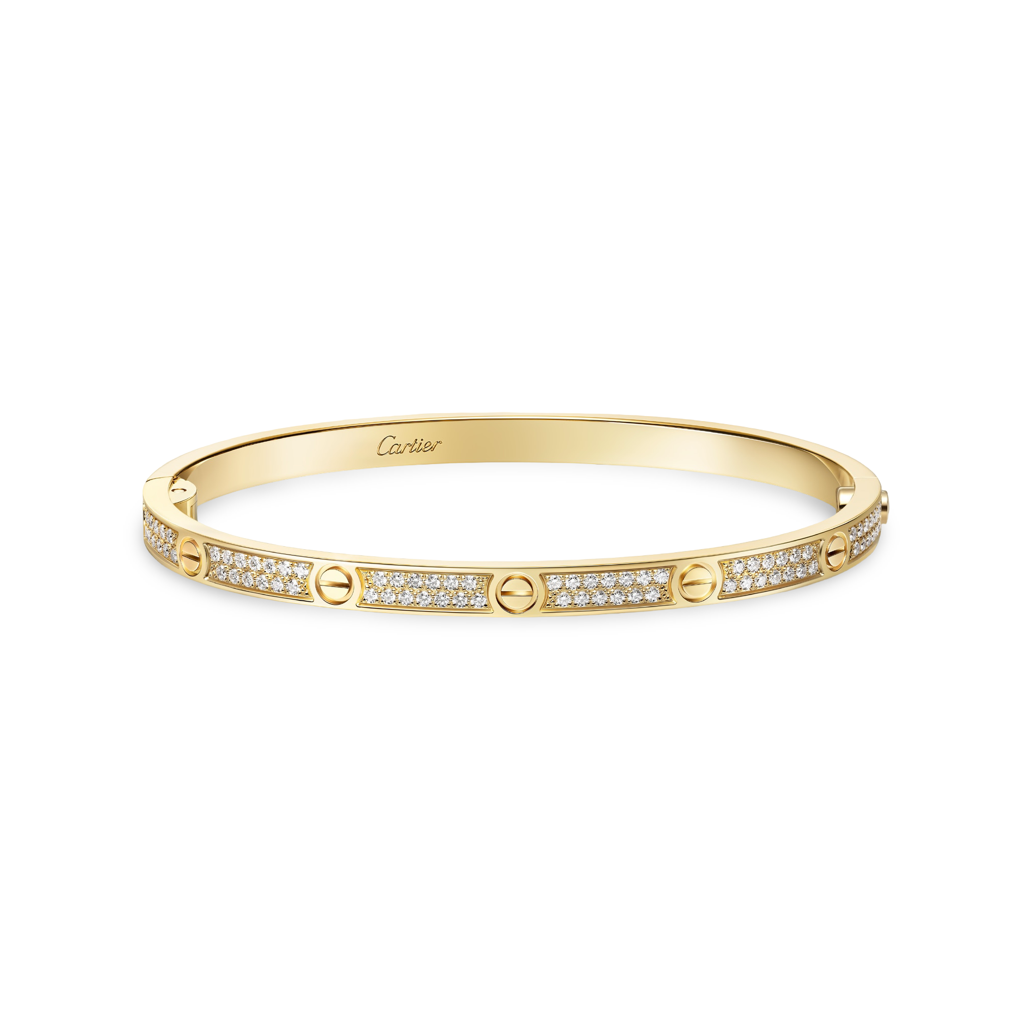Love Bangle, Pavé, Small Model