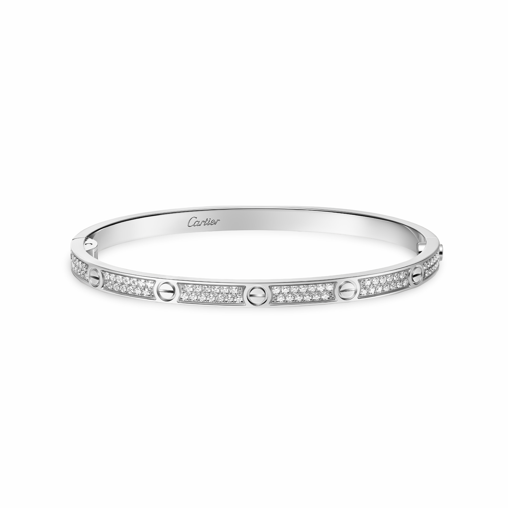 Love Bangle, Pavé, Small Model