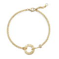 Love Chain Bracelet, 2 Diamonds