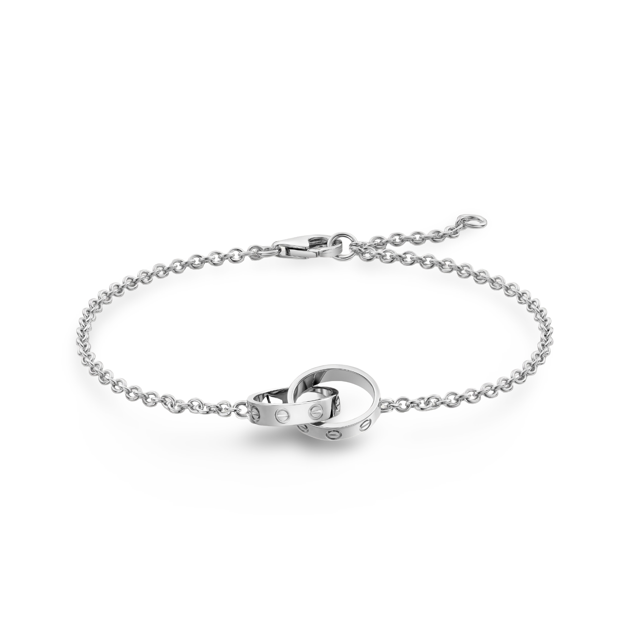 Interlocking Love Chain Bracelet