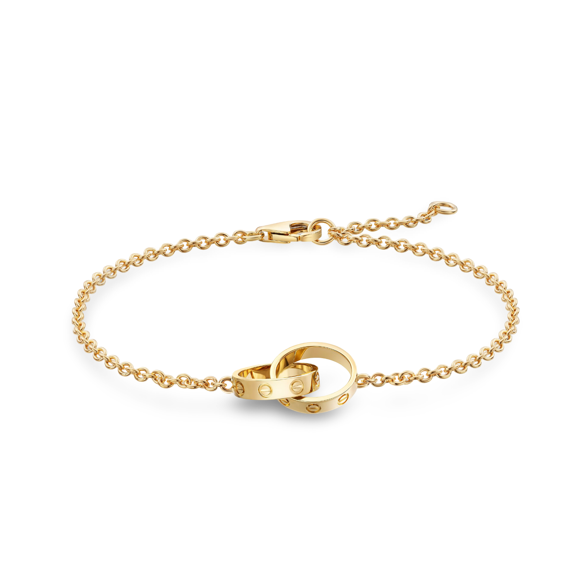 Interlocking Love Chain Bracelet