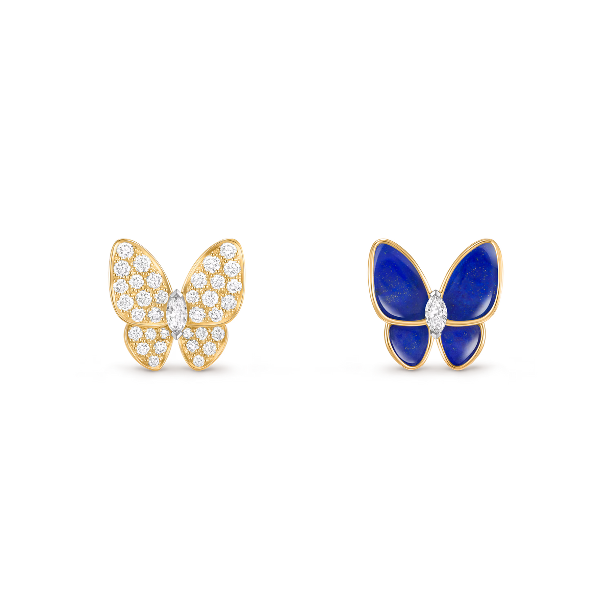 Two Butterfly Earrings