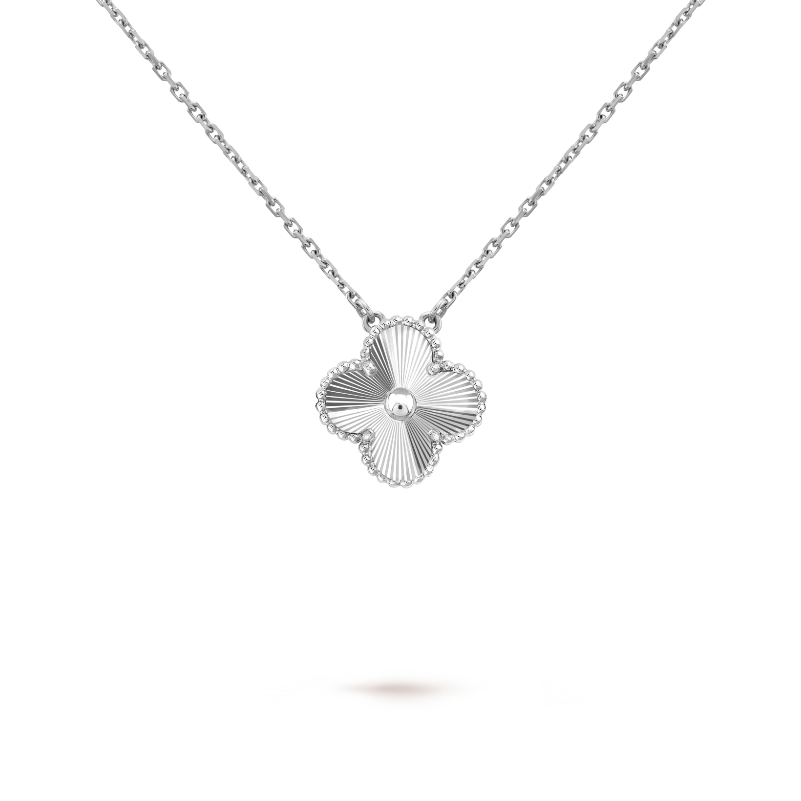 Vintage Clover Pendant, Single Motif