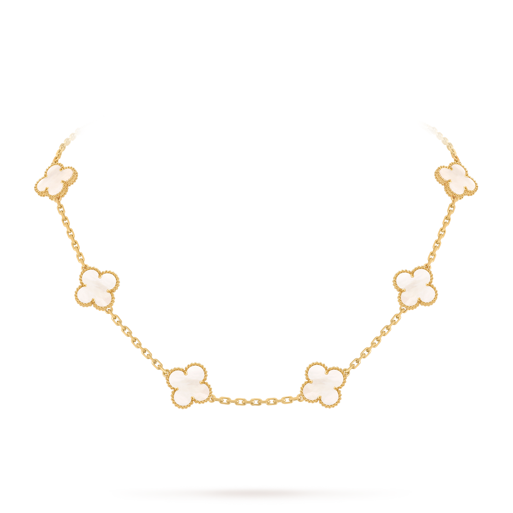 Vintage Clover Necklace, 10 Motifs