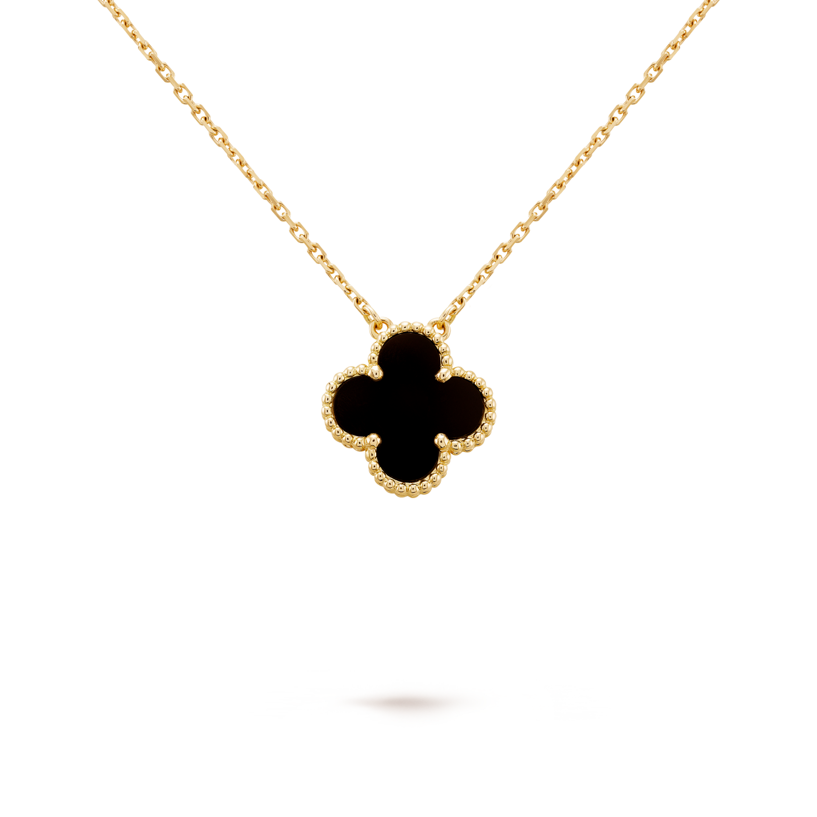 Vintage Clover Pendant, Single Motif