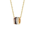 Quatre Large Pendant with Diamonds