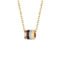 Four-band Small Pendant with Diamonds