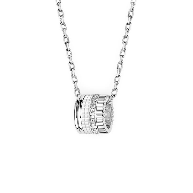 Four-band Large Pendant with Diamonds