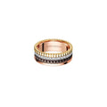 Quatre Small Ring with Diamonds